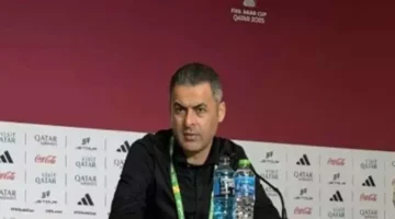 بكاء مدرب فلسطين في مؤتمر كأس العرب يكشف ضغط المعركة النفسية بعد مواجهة السعودية 1